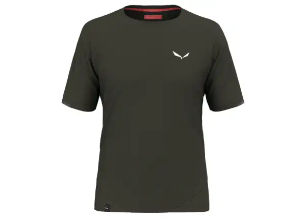 Salewa Pedroc Dry Mesh tričko krátky rukáv Dark Olive