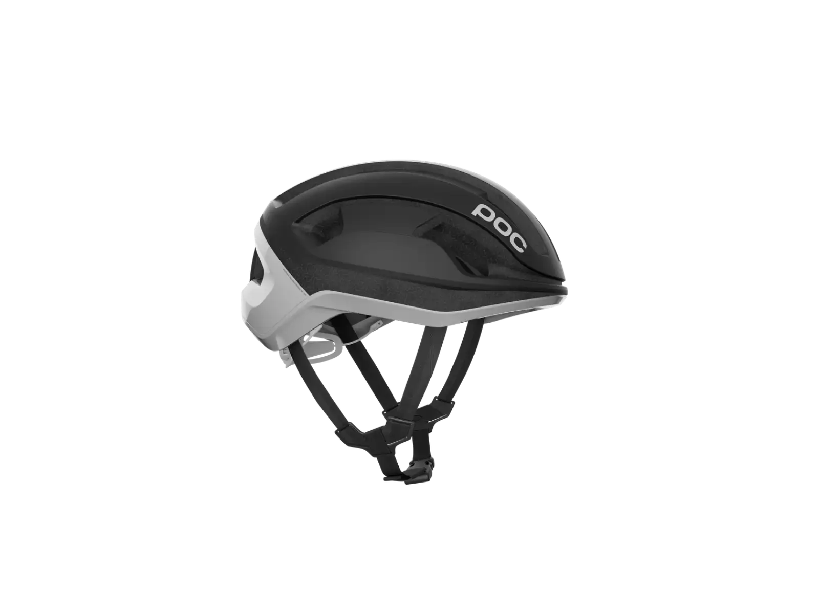 POC Omne Lite cestná prilba Uranium Black Matt/Hydrogen White