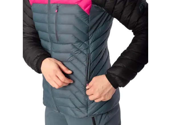 Dynafit Radical Down Hooded dámska Bunda Black Out/6550/0720