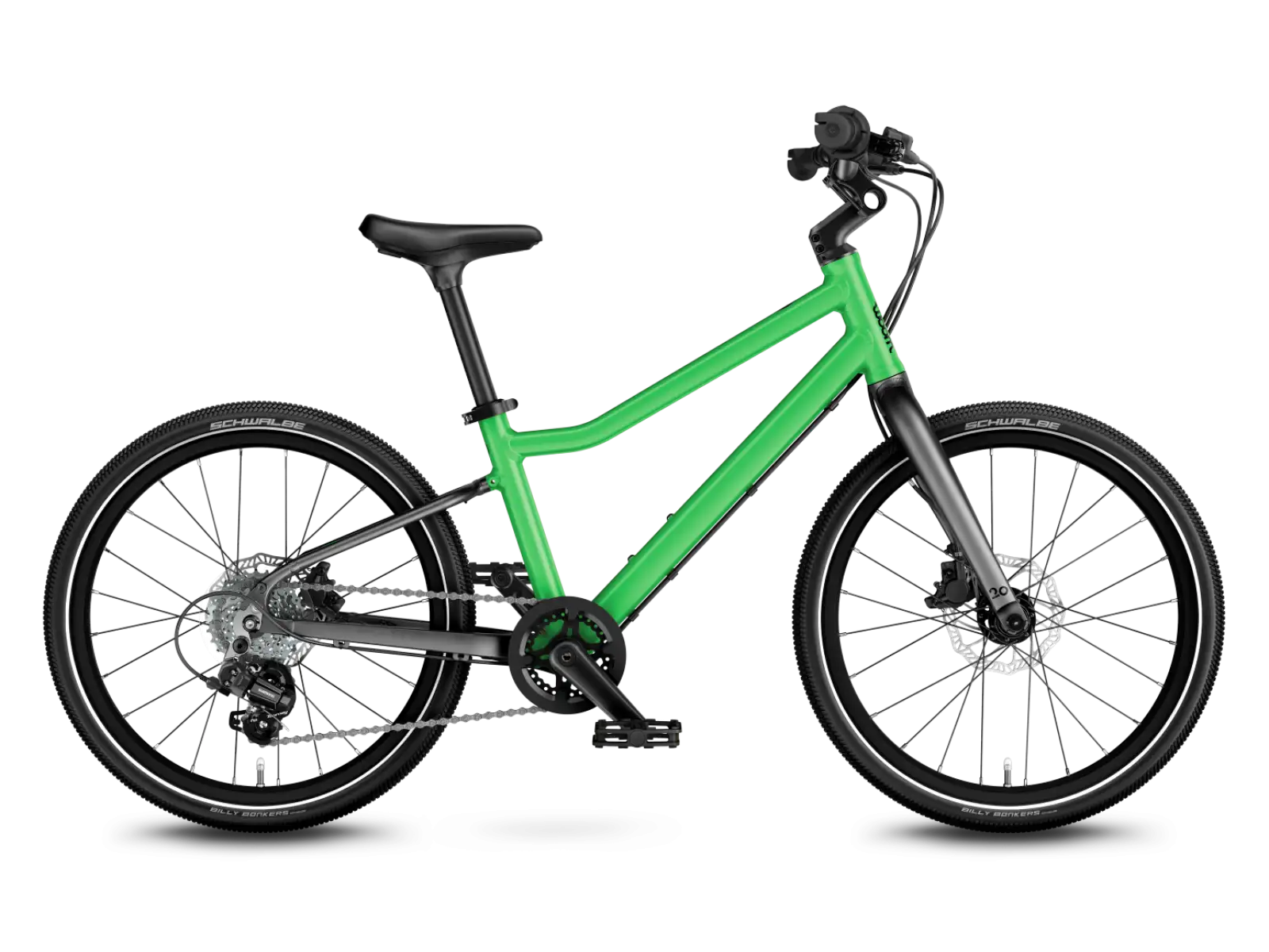 Woom 4 Explorer 20 Jungle Green detský bicykel