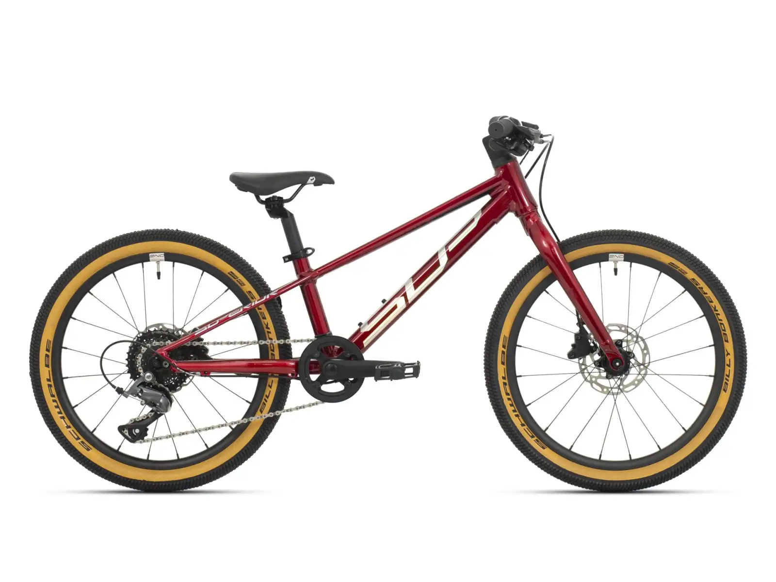 Superior Team 20 Gloss Dark Red/Hologram Chrome Detský horský bicykel