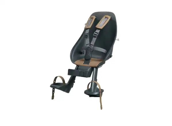 Urban Iki detská sedačka s adaptérom na predstavec Bincho Black/Kurumi Brown