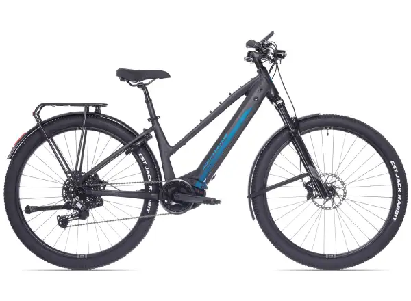 Rock Machine Torrent e90-29 B Touring Easy Entry elektrobicykel Matte Black / Petrol