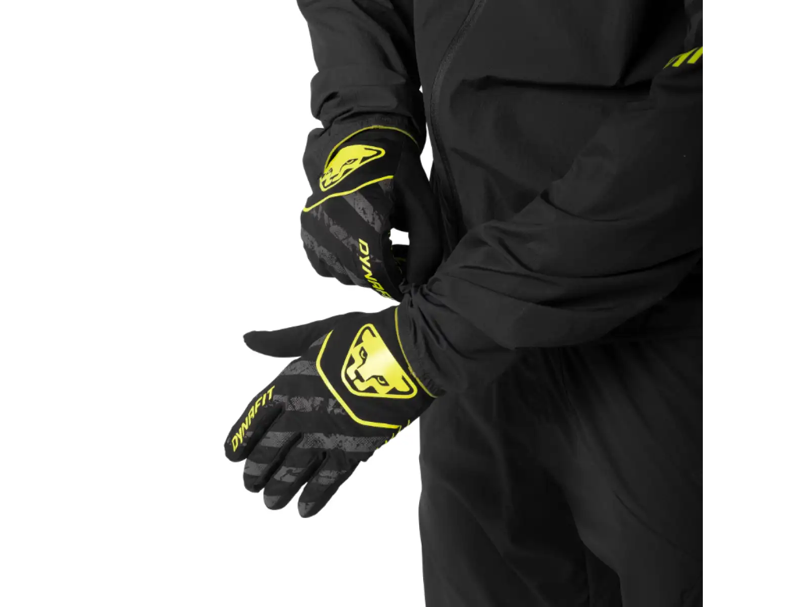 Dynafit Trail Reflective rukavice Black Out (6A10)