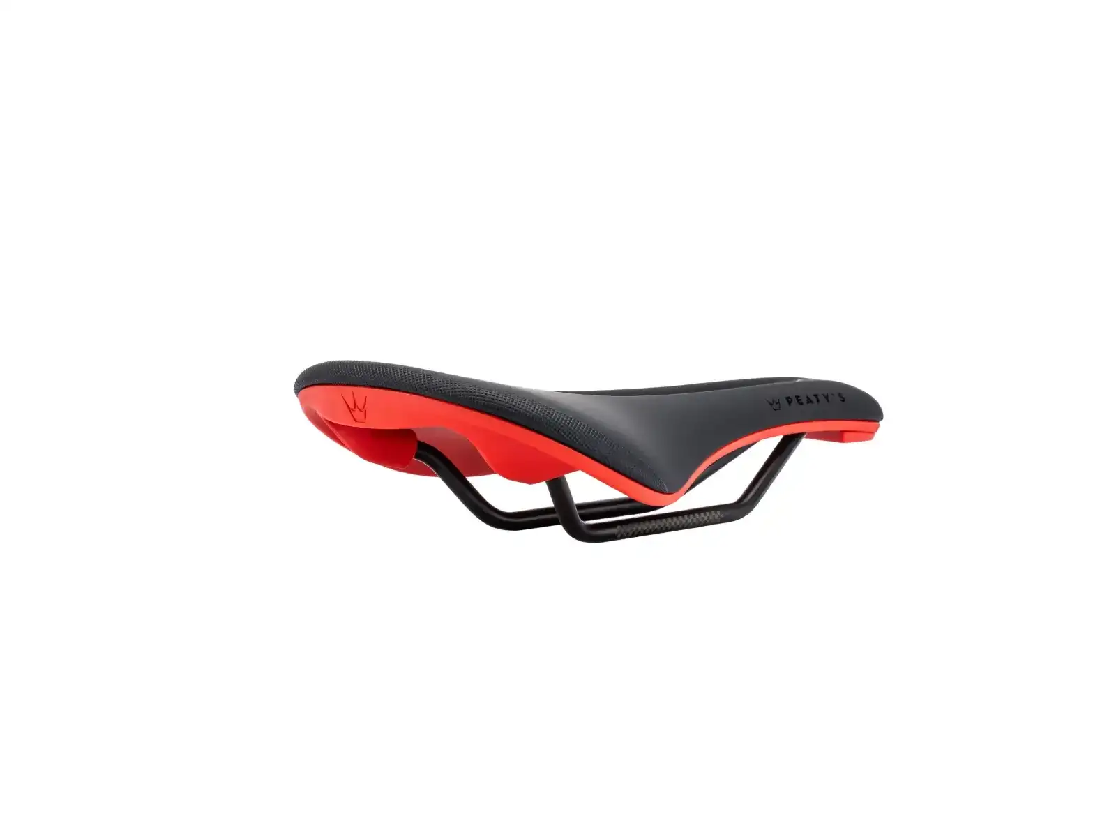 Peatys Monarch sedlo CR-MO Rail / Nylon Base Red