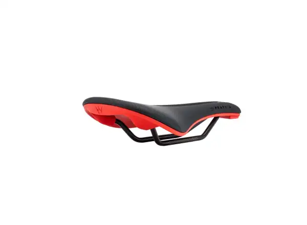 Peatys Monarch sedlo CR-MO Rail / Nylon Base Red