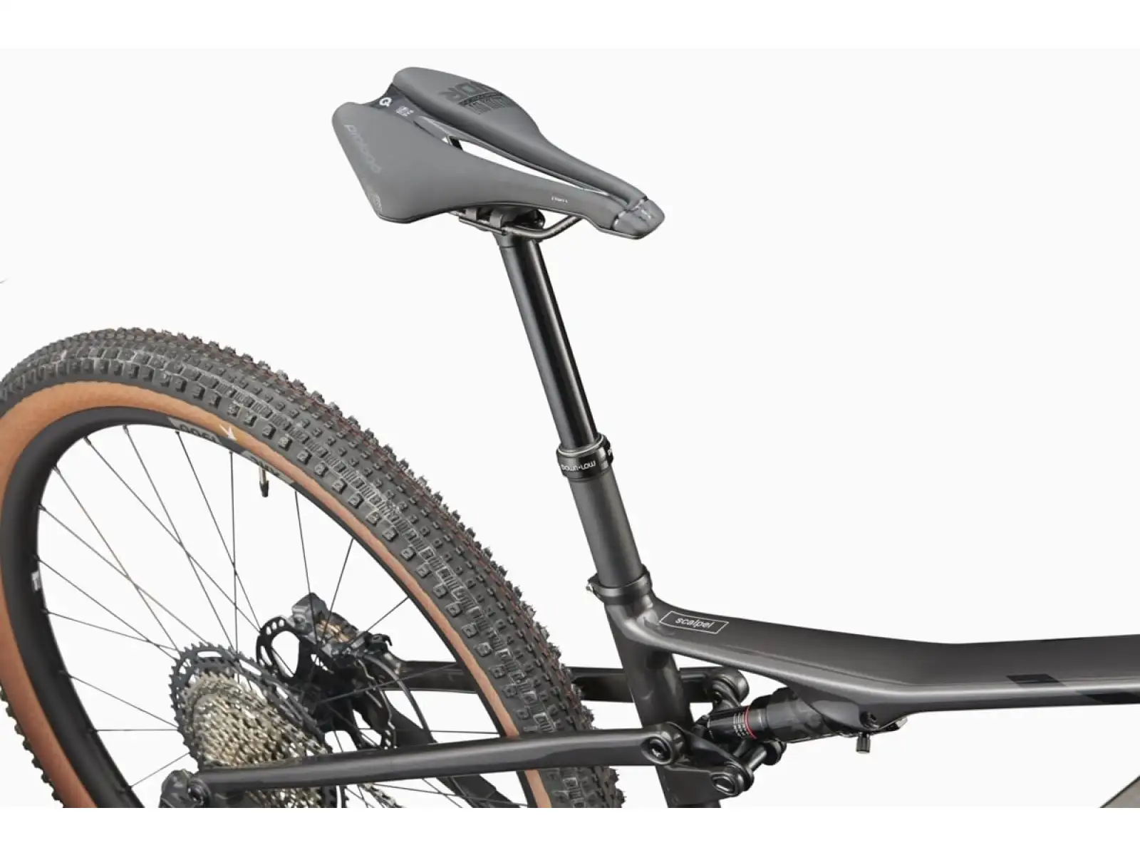Cannondale Scalpel 29 Carbon 2 Lefty celoodpružené bicykel Smoke Black