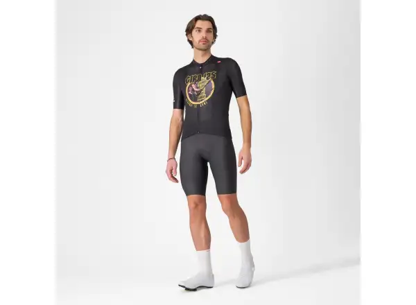 Castelli Giro Highway To Rome pánsky dres krátky rukáv Nero