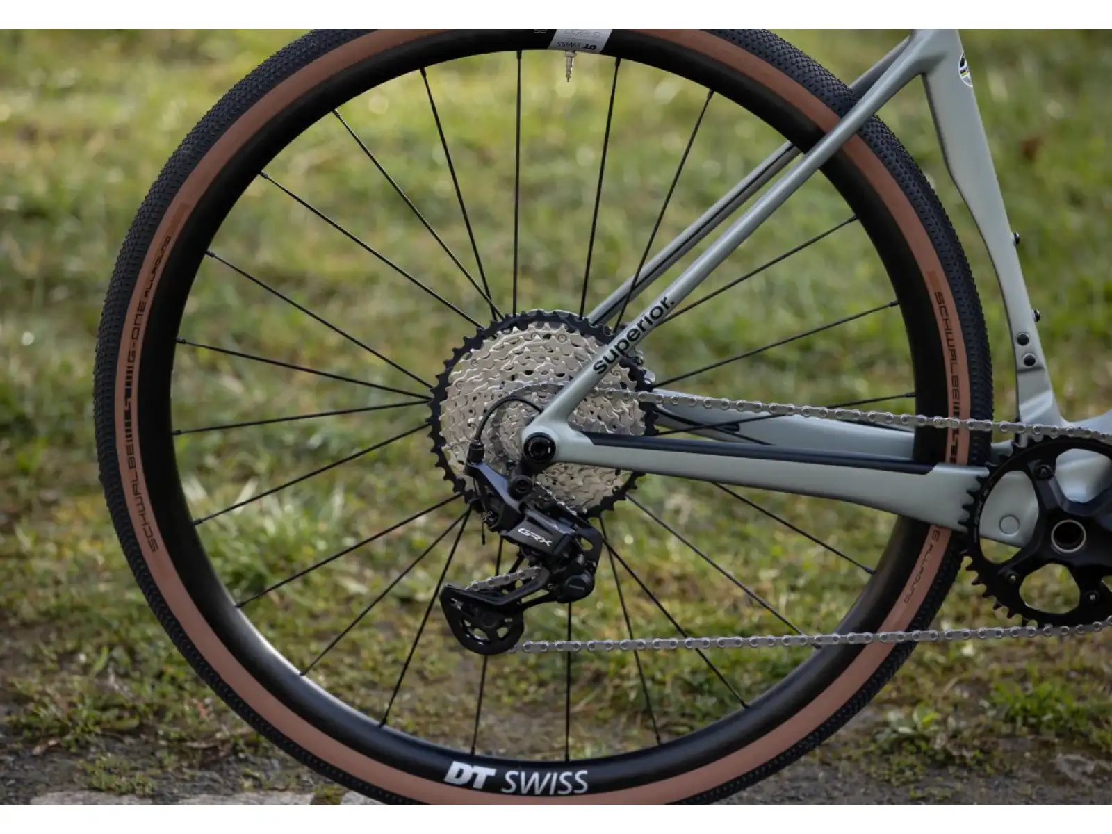 Superior XR 9.5 GR gravel bicykel Matte Green Grey