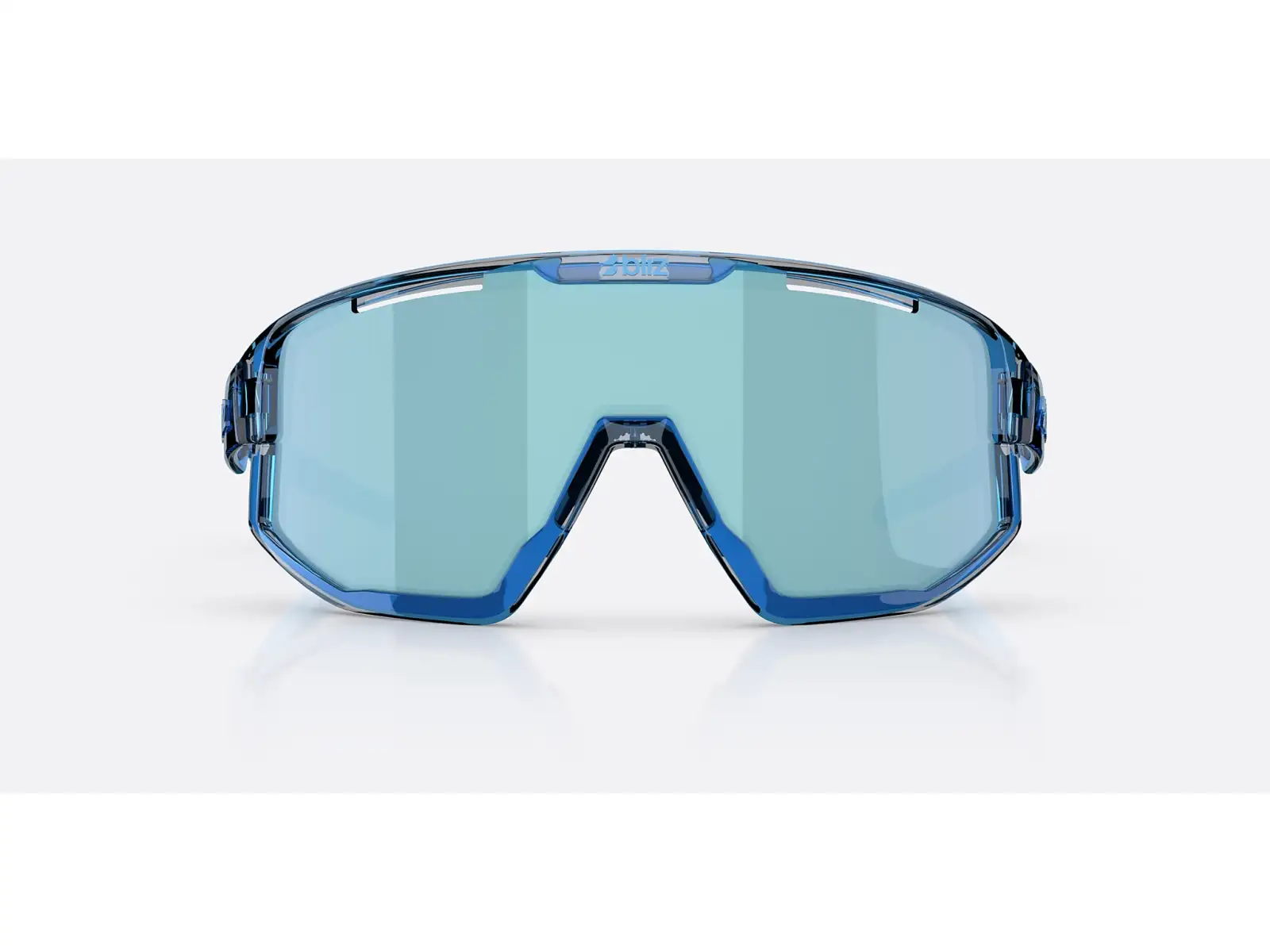 Bliz Fusion slnečné okuliare Transparent Blue/Smoke Ice Blue Multi