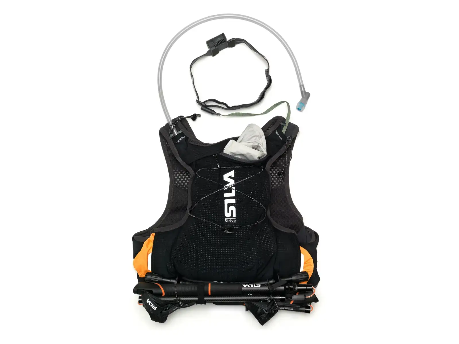 Silva Strive 10 bežecká vesta Black