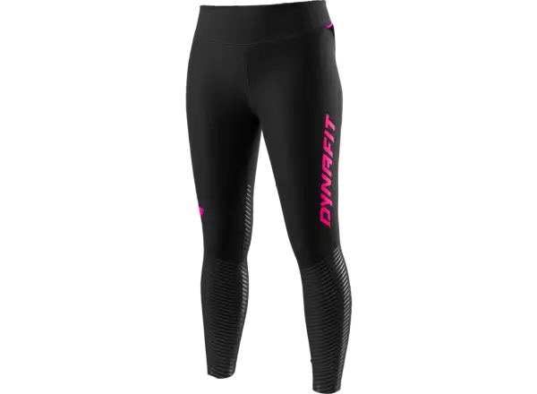 Dynafit Reflective dámske legíny Black Out/Pink Glo