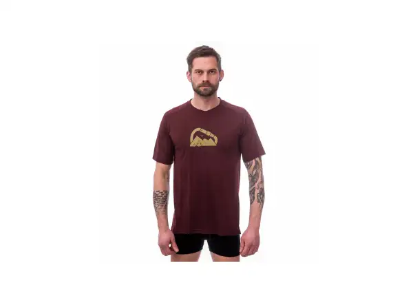 Sensor Merino Air PT Summit pánske tričko krátky rukáv Red