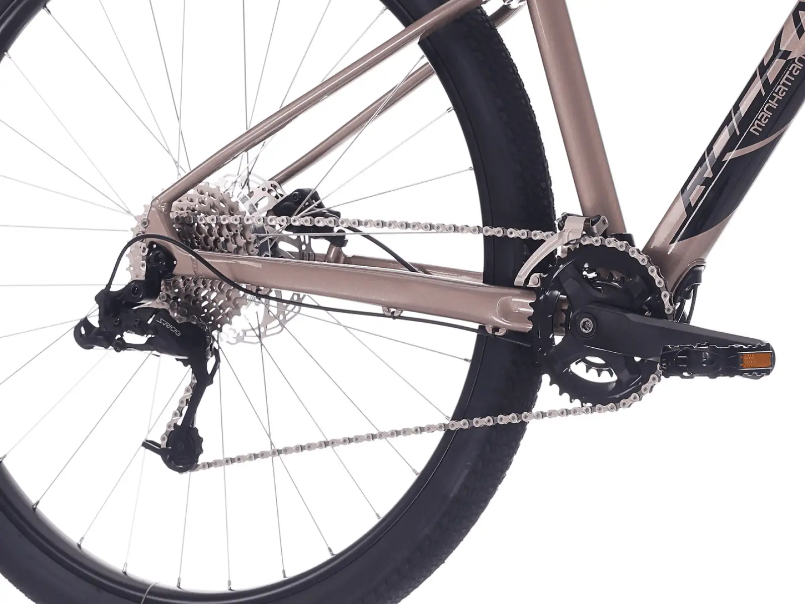 Rock Machine Manhattan 60 horský bicykel Gloss Quartz Grey