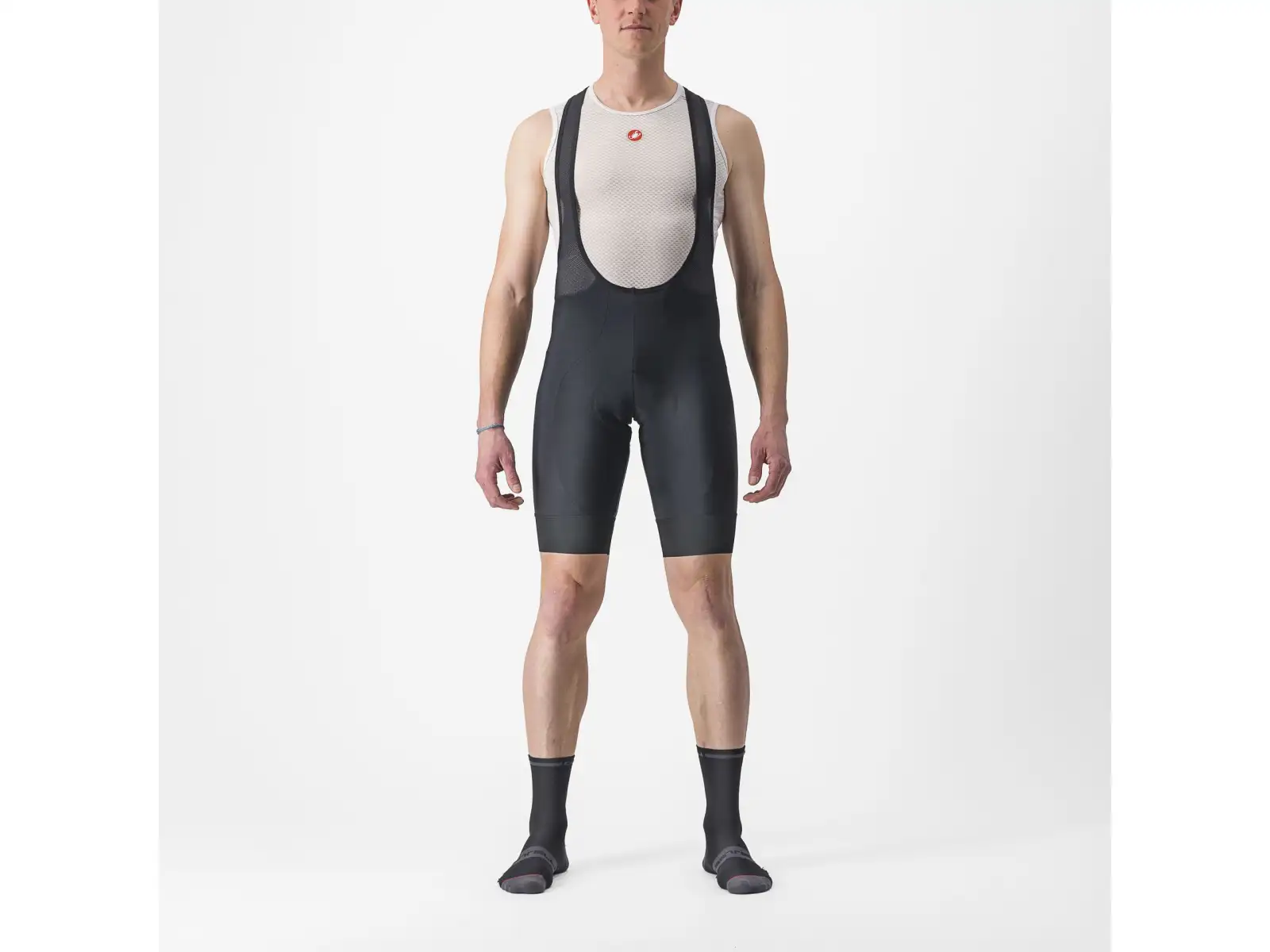 Castelli Entrata 2 pánske šortky s podšívkou a laclom Black