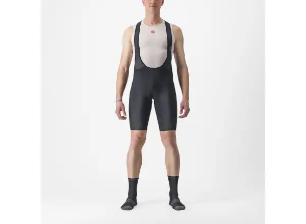 Castelli Entrata 2 pánske šortky s podšívkou a laclom Black
