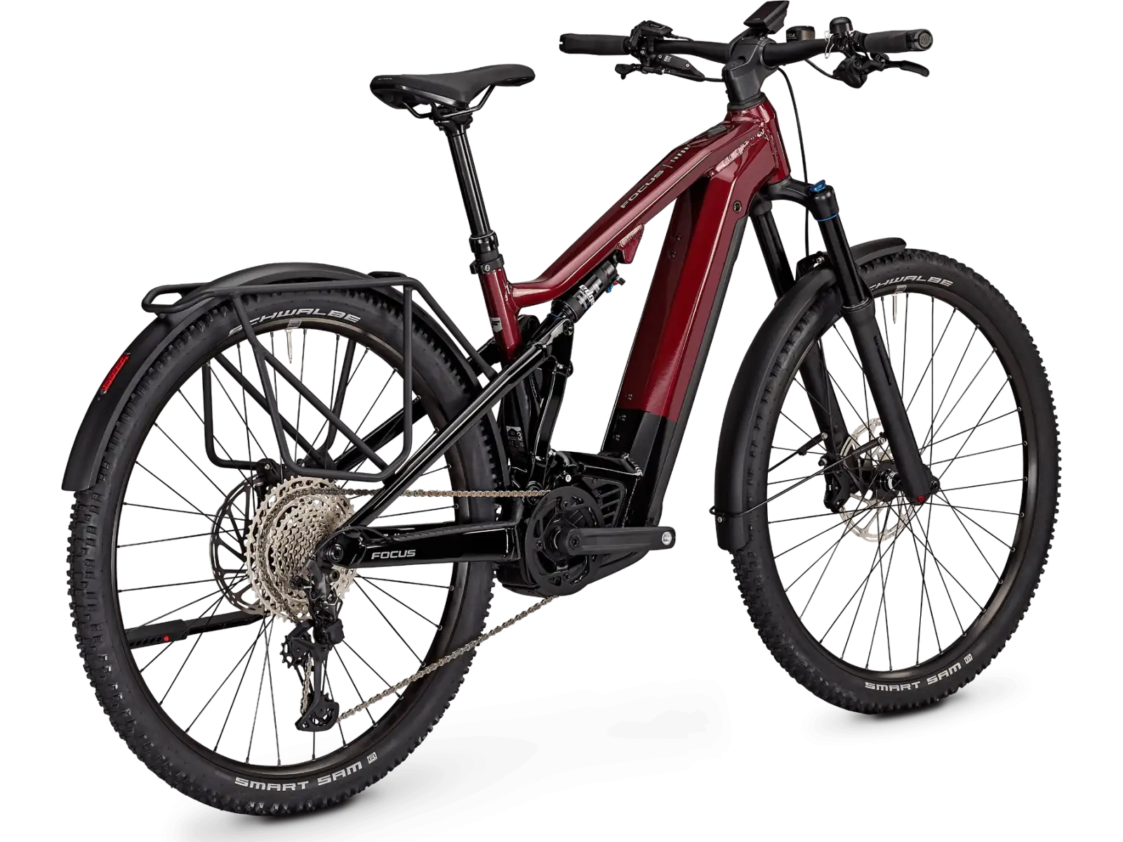 Focus Thron2 6.8 EQP DI 750 Wh celoodpružený elektrobicykel Mahagonyred/Magicblack