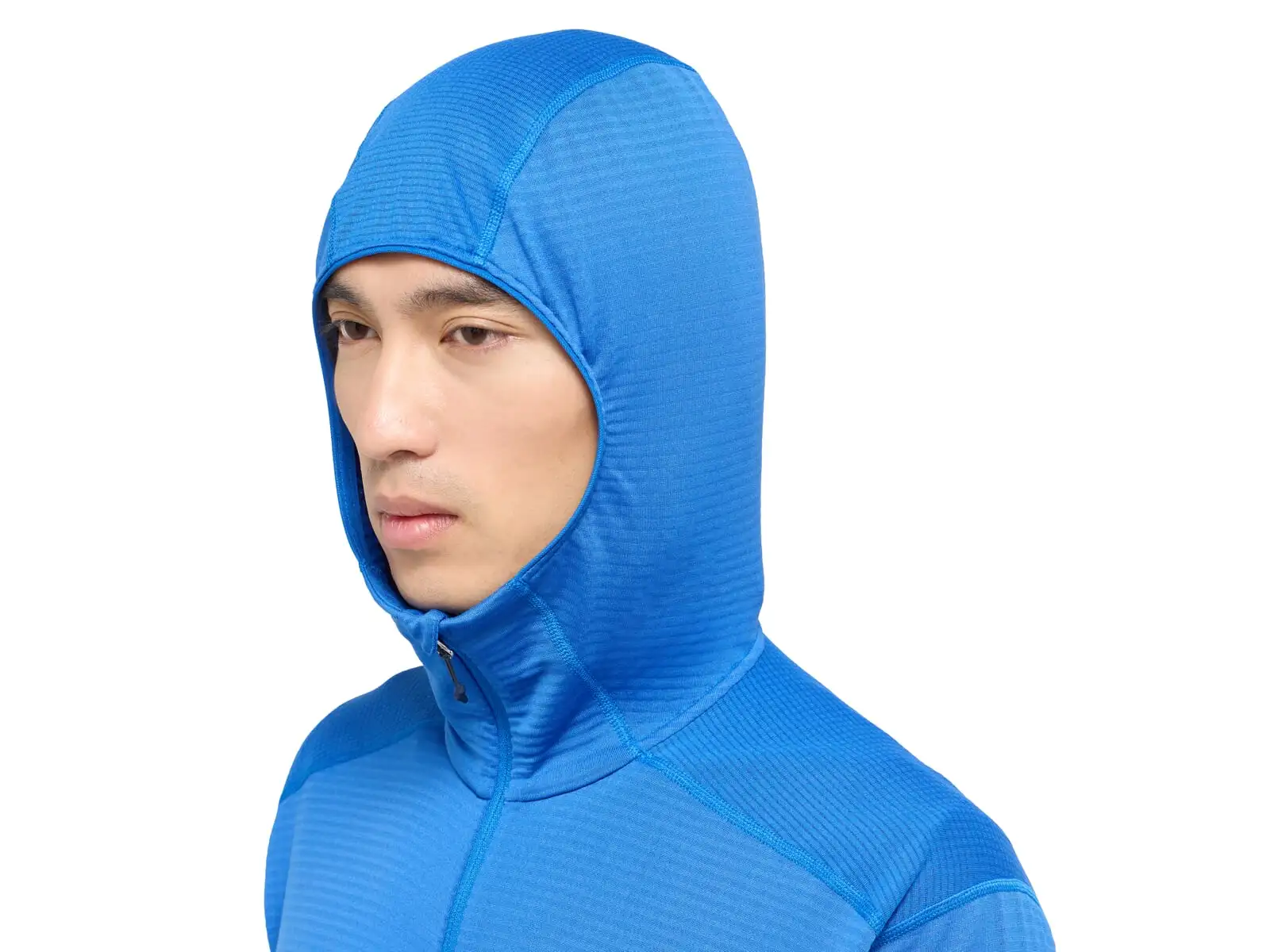 Haglöfs L.I.M Mid Multi Hood pánska mikina s kapucňou modrá