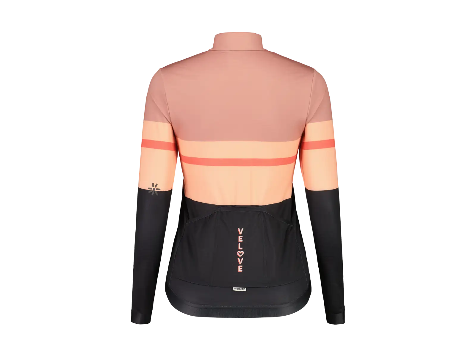 Maloja ToadstoolM. 1/1 dámska cyklistická bunda Deep Black Multi