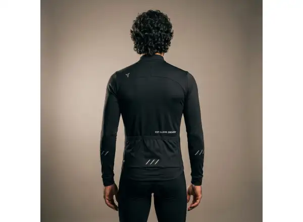 Silvini Varanio pánsky dres dlhý rukáv Black