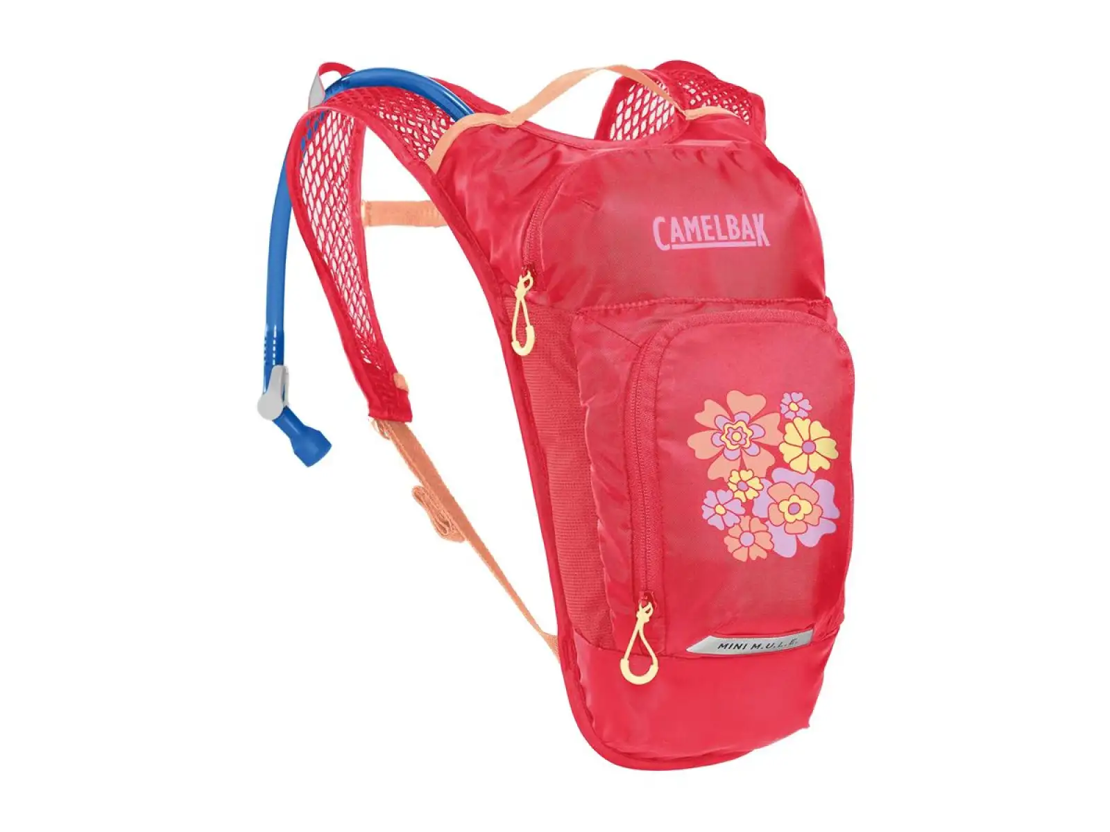 Camelbak Mini Mule detský batoh 5 l + rezervoár 1,5 l Pink Flowers
