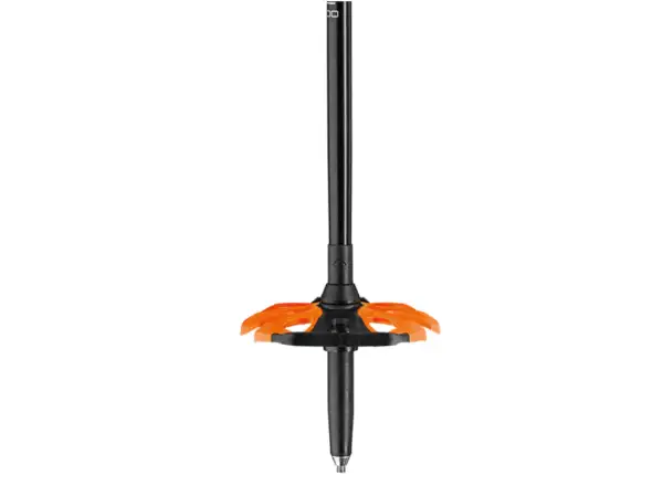 Leki Helicon Lite skialpové palice Dark anthracite/Neon orange/Black