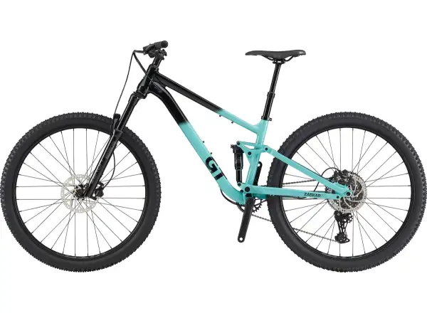 GT Zaskar FS 29 Comp horský bicykel Sea Green