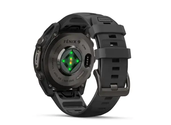 Garmin Fénix 9 – 47 mm inteligentné hodinky Carbon gray DLC Titanium/Black