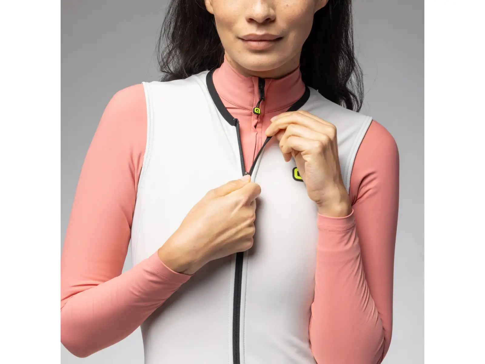 Alé PR-E Thermo 2.0 dámska cyklistická vesta Stucco