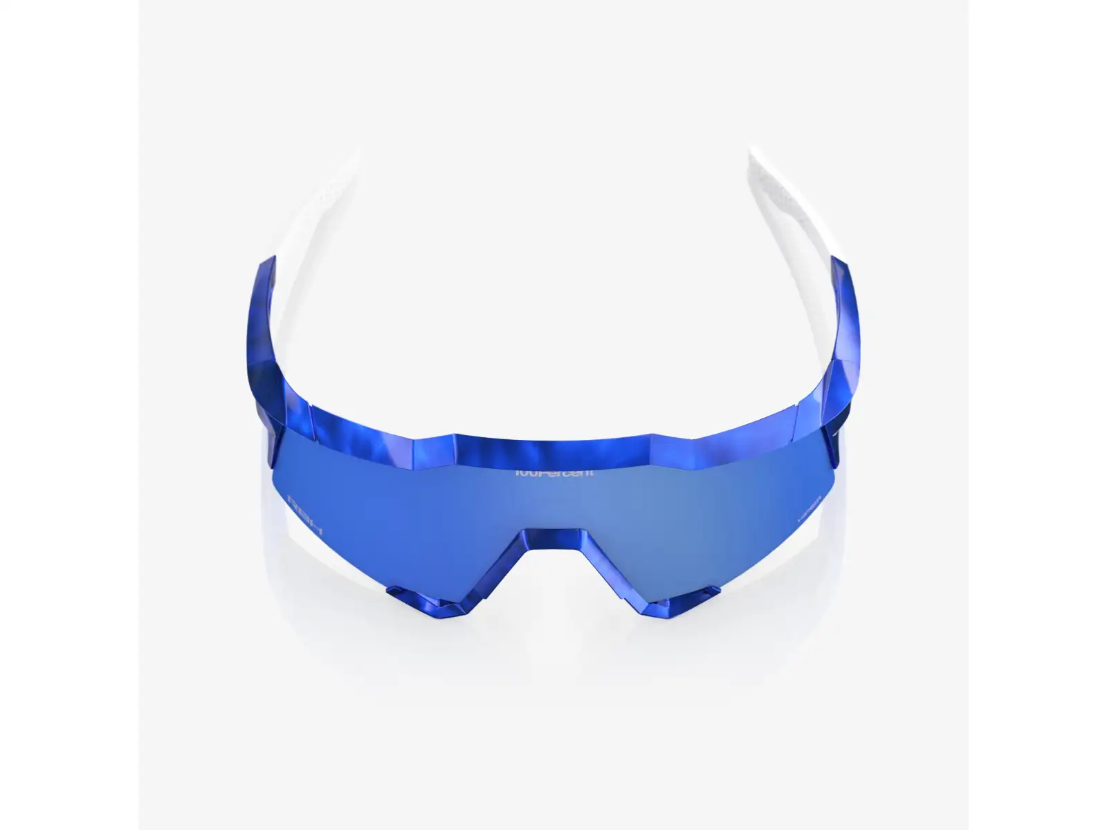 100% Speecraft okuliare RBH Gloss Blue Holographic/HiPER Royal Blue Mirror Lens