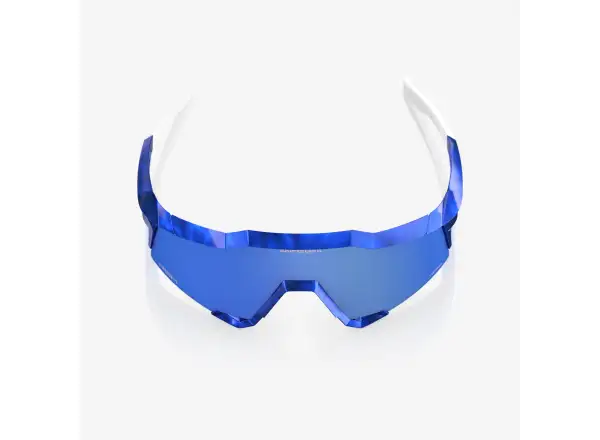 100% Speecraft okuliare RBH Gloss Blue Holographic/HiPER Royal Blue Mirror Lens