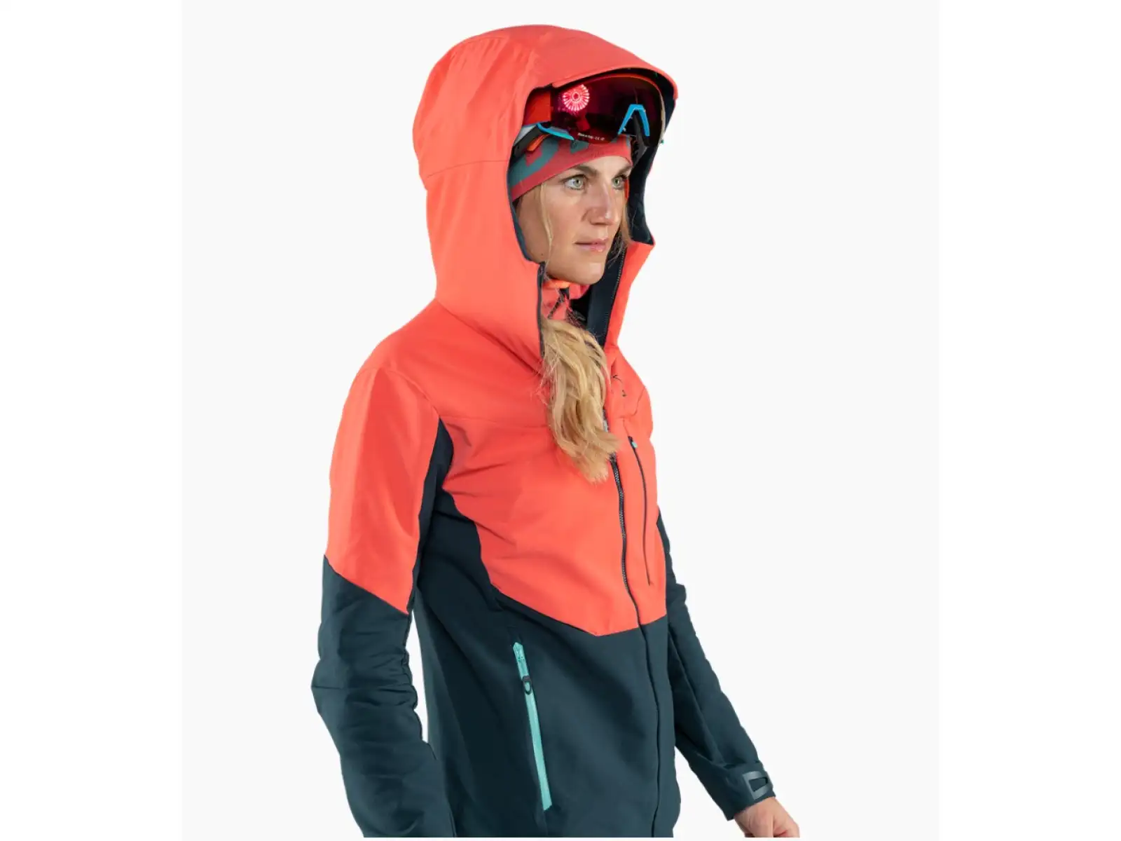 Dynafit Radical Infinium Hybrid Dámska bunda Hot Coral