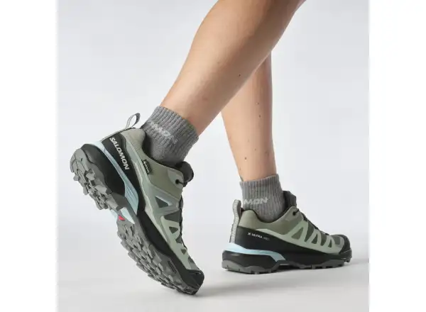 Salomon X Ultra 360 GTX dámska turistická obuv Sedona Sage/Black/Sea Foam