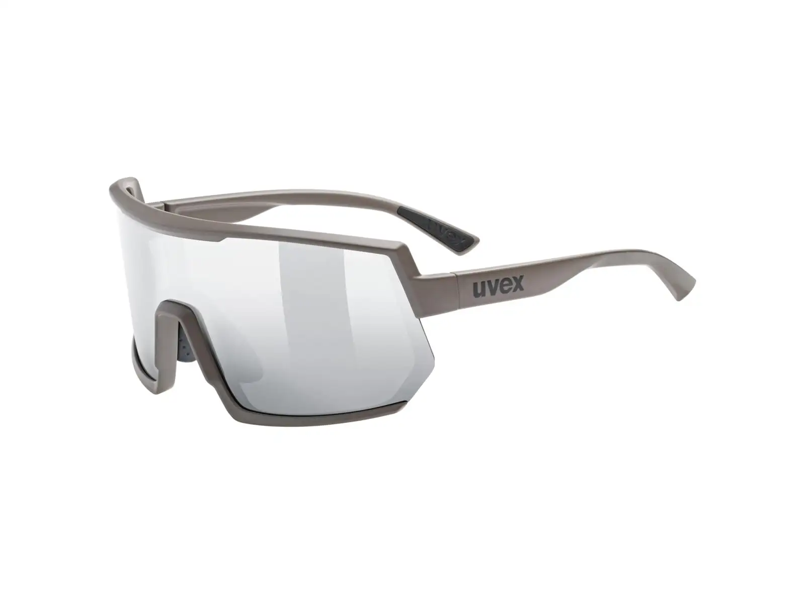 Uvex Sportstyle 235 cyklistické okuliare Oak Brown Matt/Mirror Silver