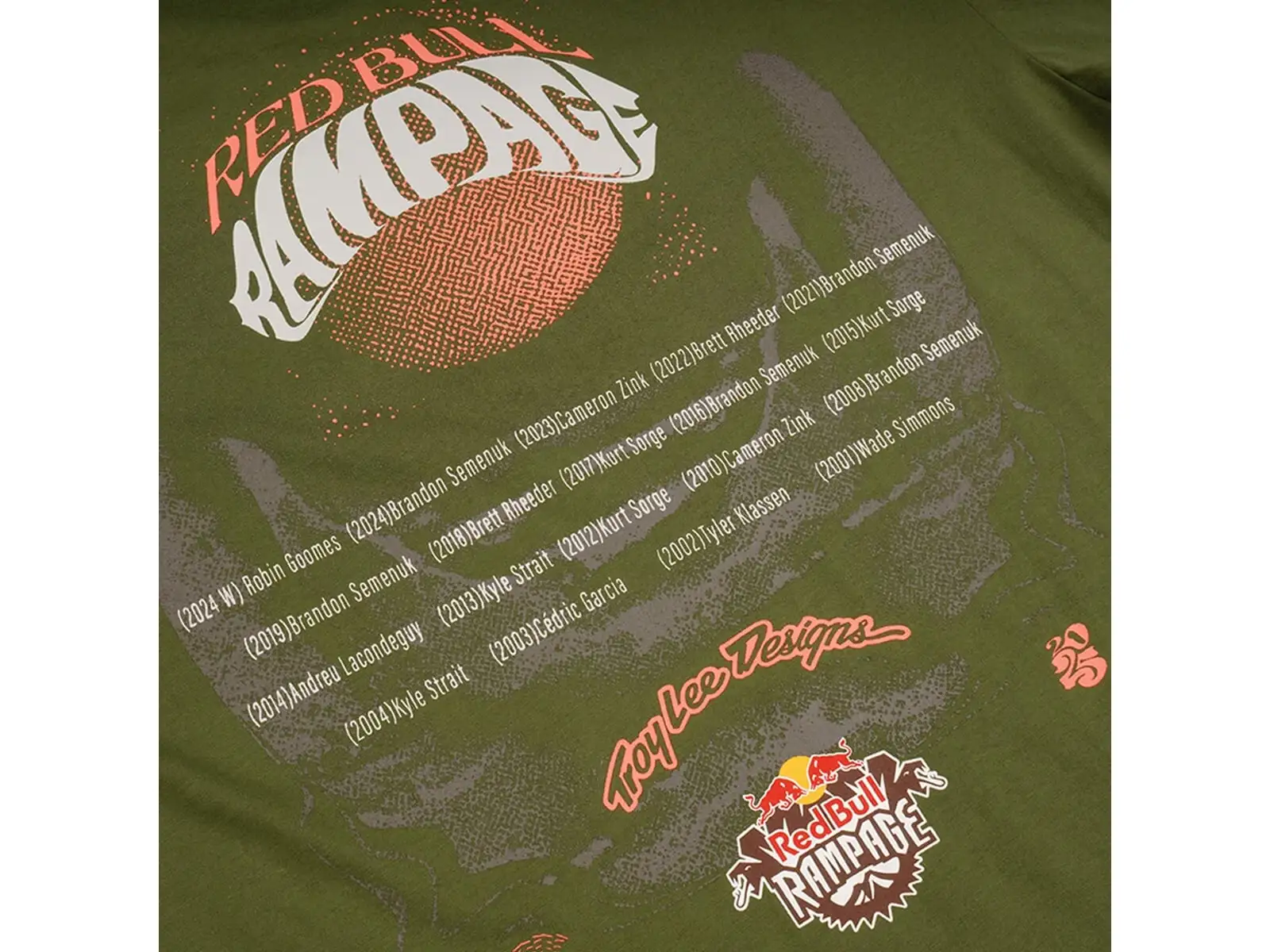 Troy Lee Designs x Red Bull Rampage Intergalactic pánske tričko krátky rukáv Ranger