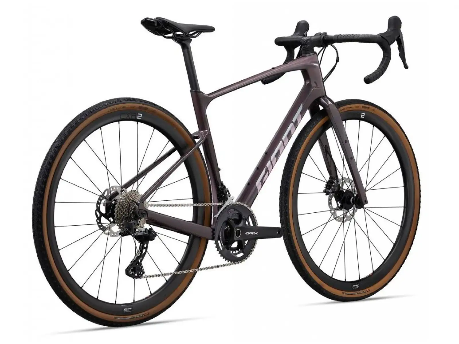 Giant Revolt Advanced 0 gravel bike charcoal plum