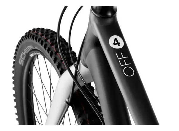 Woom 4 OFF detský bicykel 20" Black