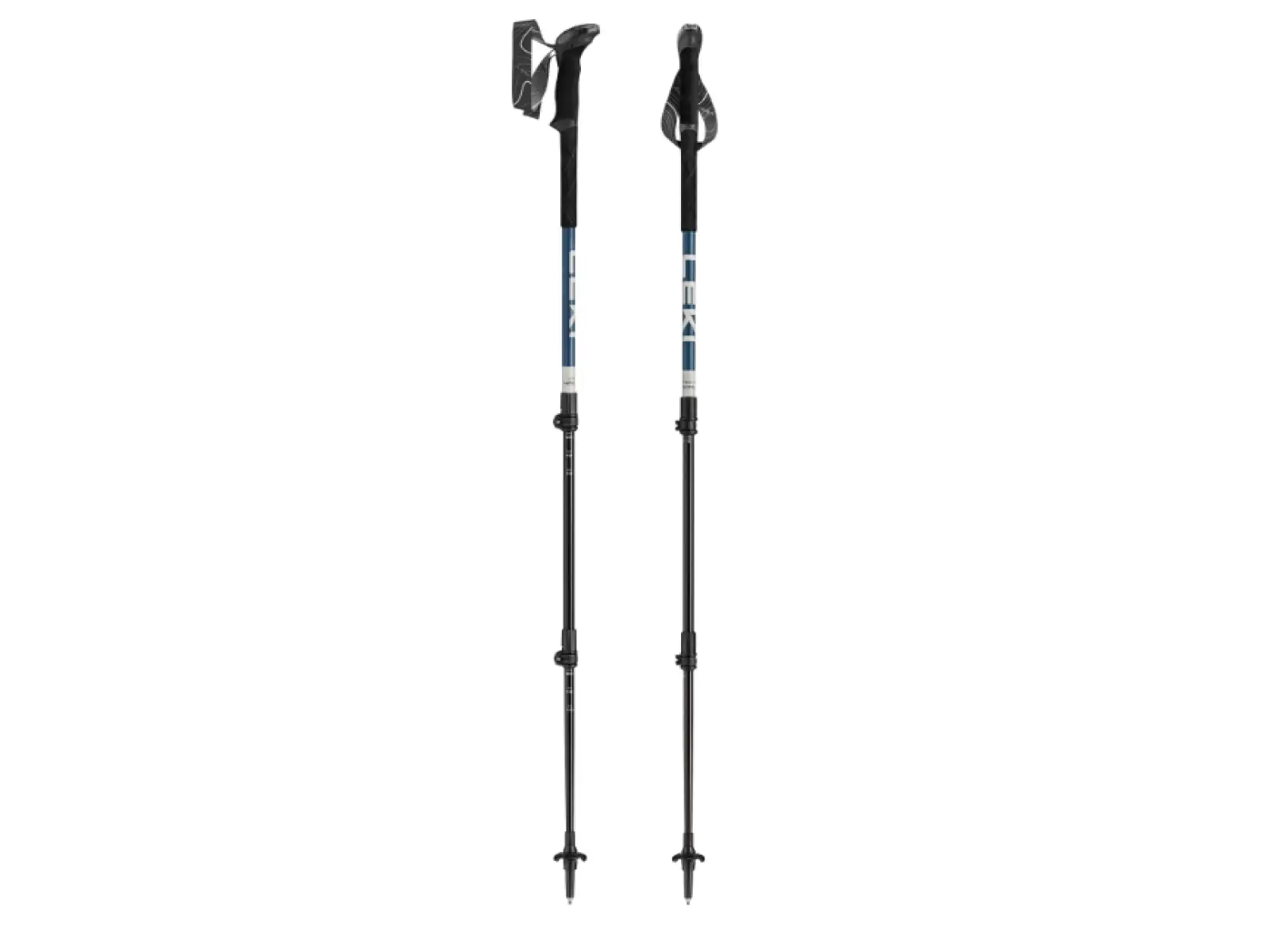 Leki Makalu trekingové palice stone blue dark/grey dark