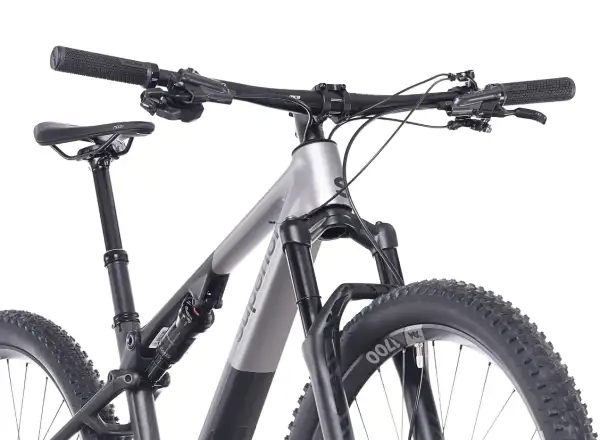 Superior XF 9.7 RC celoodpružený bicykel Matte Carbon/Smoke Chrome