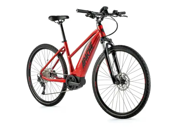 Apache Matta 1 Bosch dámsky krosový elektrobicykel červená
