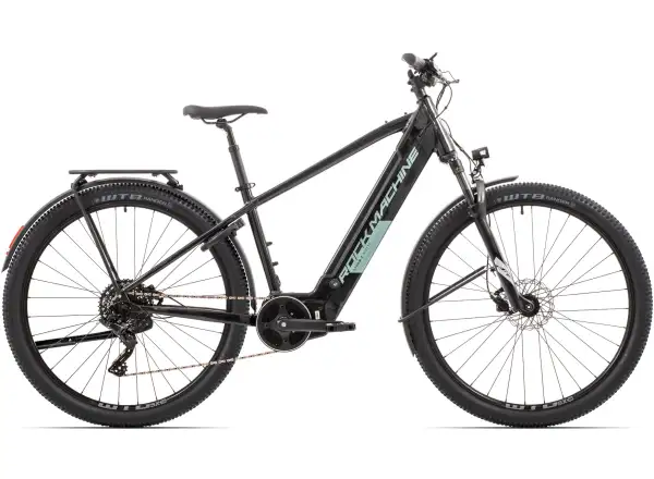 Rock Machine eStorm 90 TOUR horský elektrobicykel Gloss Black/Olive