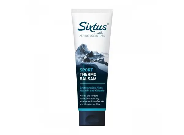 Sixtus Sport Thermo Balm hrejivý krém 125 ml