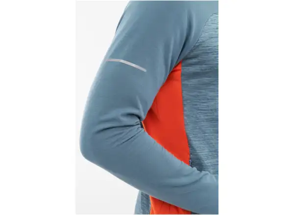 Viking Delmore pánska mikina Grey/orange