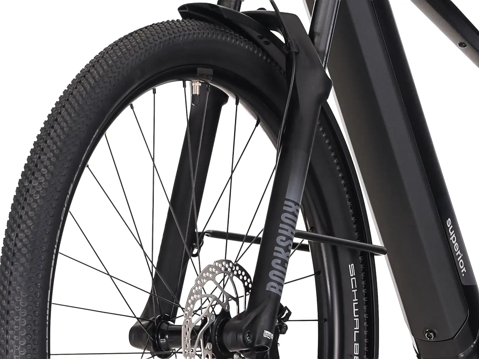 Superior eBLOX 6.5 mestský elektrobicykel Matte Black