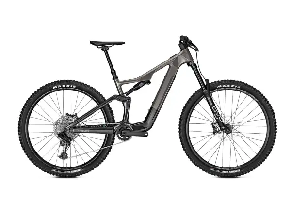 Focus Jam2 SL 8.7 DI 430 Wh horský elektrobicykel Moonstonegrey Glossy/Carbon Raw Glossy