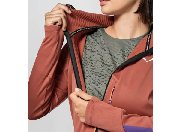 Salewa Pedroc 3 Hooded dámska mikina Etruscan Red