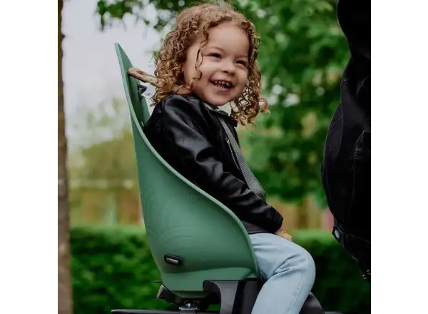 Urban Iki Ta-ke zadná sedačka na bicykel pre MIK nosiče Icho Green/Kurumi Brown