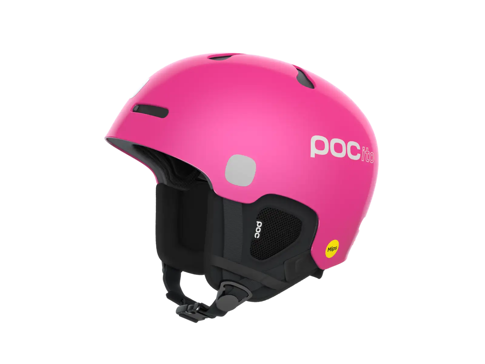 POC POCito Auric Cut MIPS detská lyžiarska prilba Fluorescent Pink