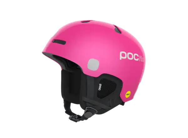 POC POCito Auric Cut MIPS detská lyžiarska prilba Fluorescent Pink