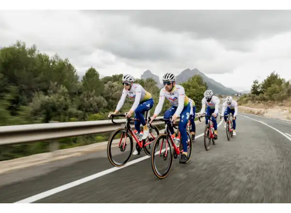100% Speedcraft okuliare TotalEnergies Team Matte White / HIPER Lens